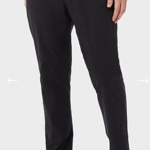 32 degrees MEN'S STRETCH PERFORMANCE WOVEN 5-POCKET TAPERED PANT - BLACK / 32